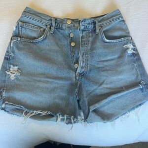 Agolde Parker Long Shorts